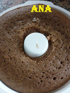 Una foto de Torta de chocolate en microondas
