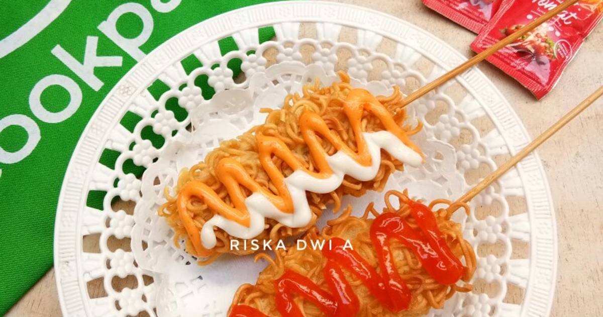 8 Resep Hot Dog Indomie Enak Dan Mudah Cookpad