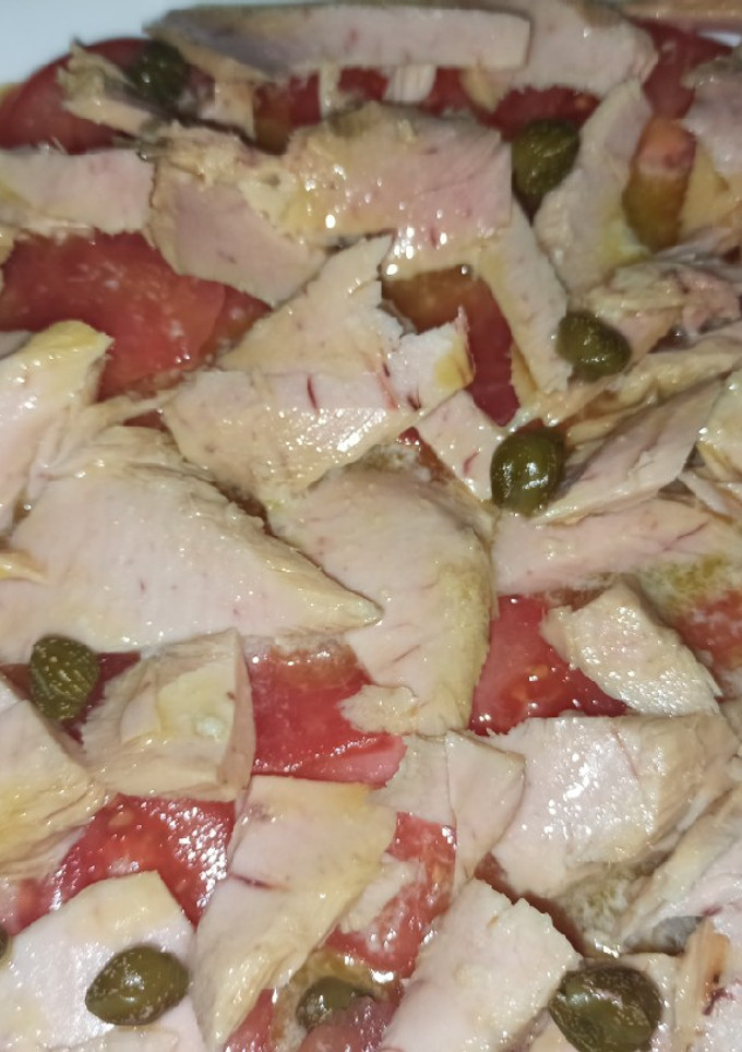 Una foto de Ensalada de bonito del Norte