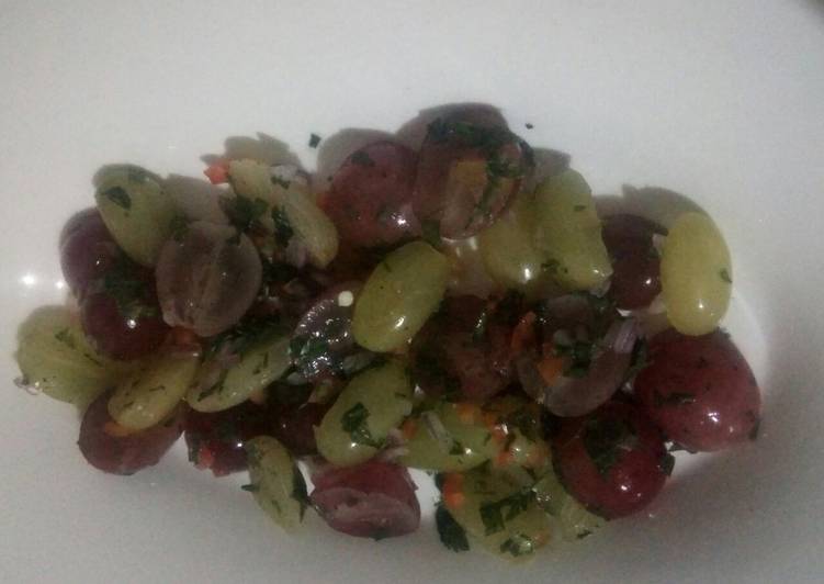 Recette de Fait maison Salade de 2 raisins