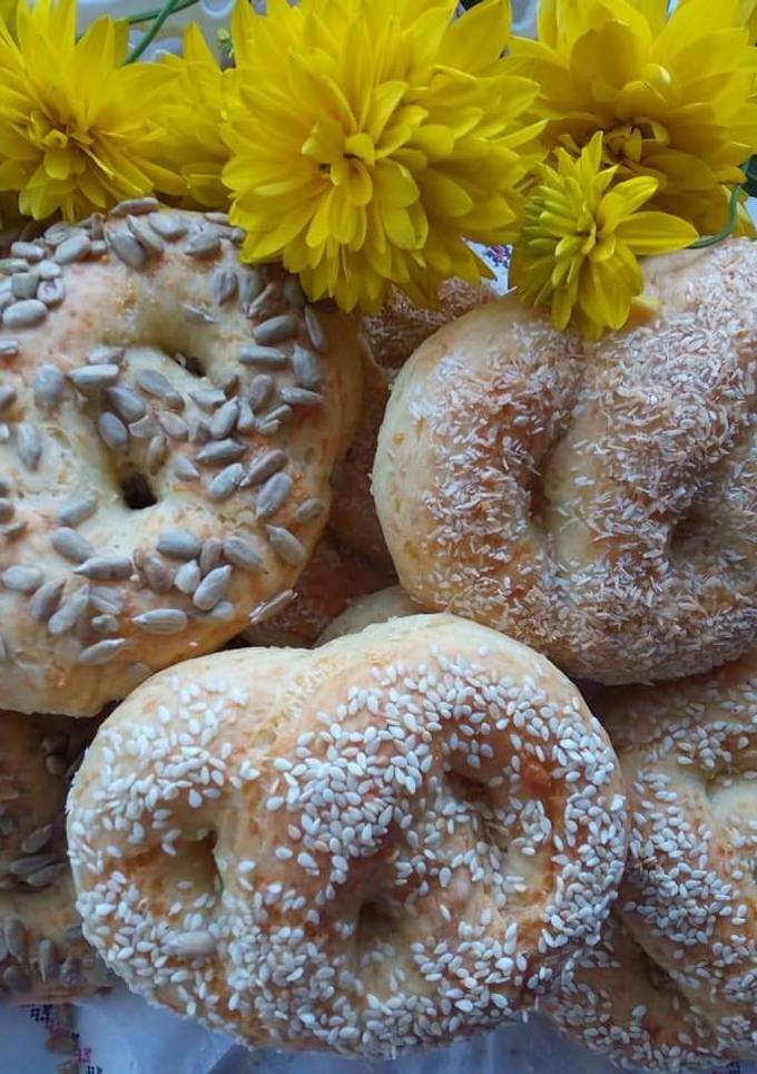 Кренделики із сирного тіста