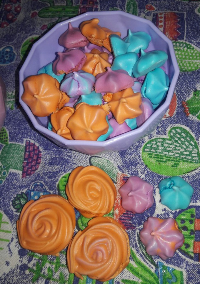 Una foto de Pepitas de merenguitos o suspiros 🍥 ♡