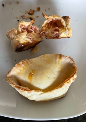 Una foto de Empanadas caseras de jamón y queso