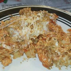 A picture of Chicken Parmesan Cassarole.