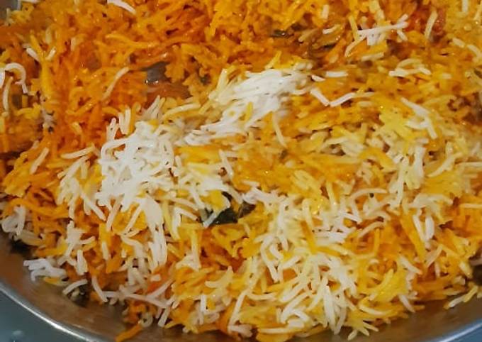 Recipe of Favorite Daighi Biryani