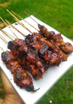 Foto resep Sate ayam manis