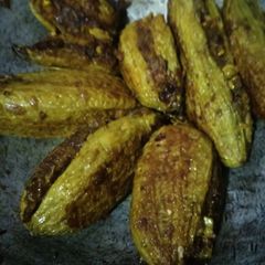 A picture of Stuffed karele.
