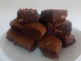 Brownie con trocitos de chocolate