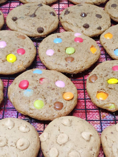 Una foto de Galletas variadas con una sola masa!