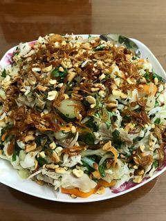 Hình của món Gỏi gà bắp cải.