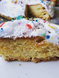 Una foto de Tortada de Almendra