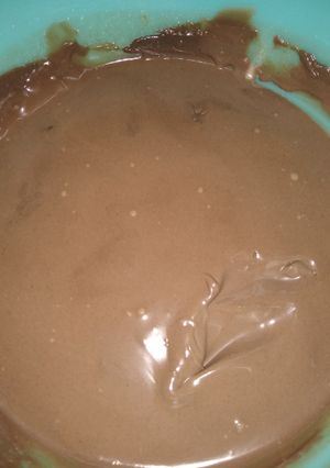 Una foto de Ganache de chocolate