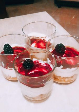Φωτογραφία της συνταγής Cheesecake με ρυζογκοφρέτες