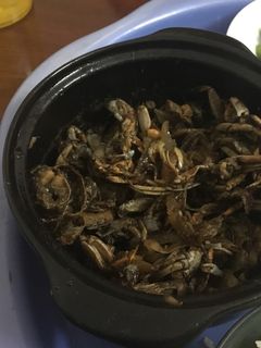 Hình của món Cua rang me.