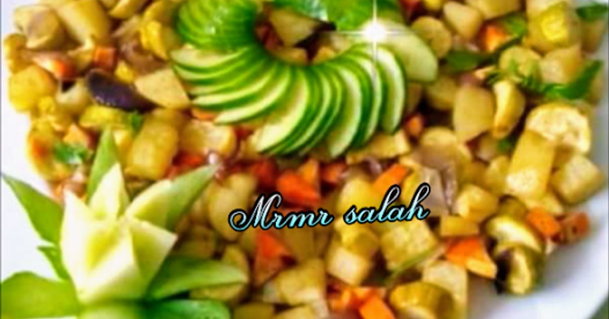طريقة عمل خضار سوتية من 🌷Mrmr Salah🌷 - كوكباد