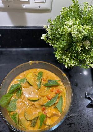 รูปของ Spicy Thai curry แกงเผ็ดสไตล์ฝรั่ง