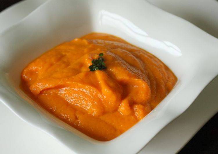 Recette de Préférée Purée de carotte au curcuma