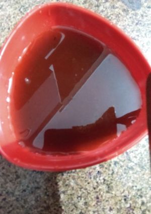 A picture of Imli chutney.