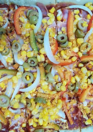 Una foto de Masa de pizza italiana
