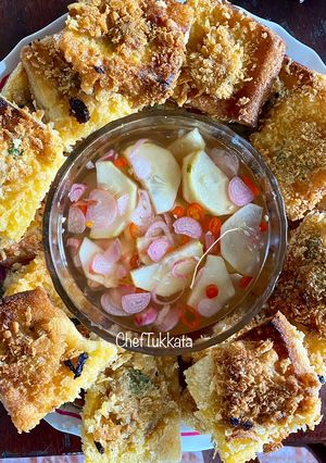 รูปของ ขนมปังหน้าหมู by ChefTukkata
