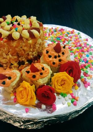 பட்டர் ஸ்கோட்ச் கேக்(butterscotch cake recipe in tamil) செய்முறை முக்கிய புகைப்படம்