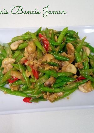 Foto resep Tumis Buncis Jamur