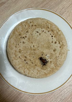 Una foto de Bizcocho rápido relleno de chocolate negro