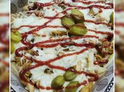 A picture of cheese chicken bread recipe