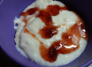 Una foto de Postre de coco rallado