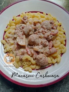 Gambar Macaroni Carbonara