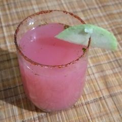 A picture of Pomo guava mocktail.