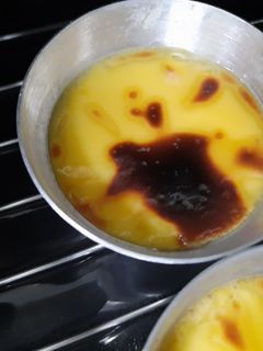 Hình của món Bánh flan (công thức chỉ sử dụng sữa đặc).