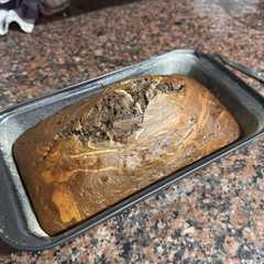 Una foto de Budín marmolado