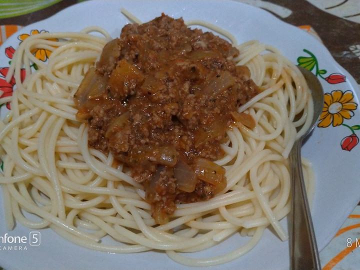 Resep: Saus spaghetti bolognese Anti Gagal