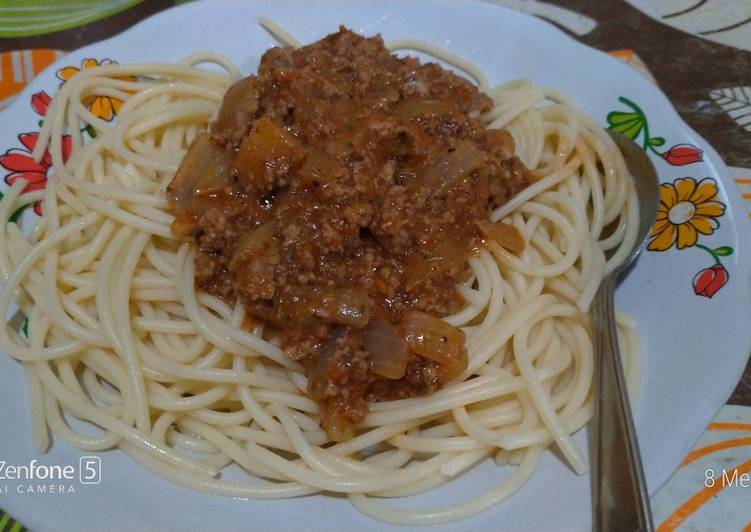 Saus spaghetti bolognese