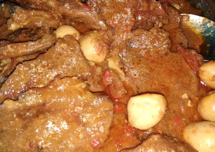 Resep Bistik daging mix telor puyuh, Bisa Manjain Lidah