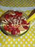 Macedonia Frutta fresca Noci Mandorle e Cioccolato Fondente
