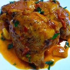 A picture of Chicken fra diavolo.