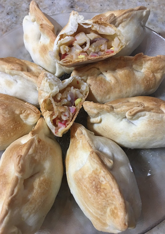 Una foto de Empanadas de kani kama