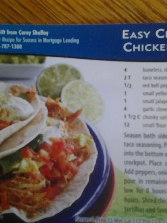 Easy Way Prepare Recipe Crockpot chicken tacos that is  Makes Drooling, Delicious}