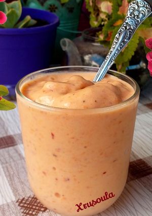 Φωτογραφία της συνταγής Smoothie με ροδάκινο 🍑 μπανάνα 🍌 και μέλι 🍯💞