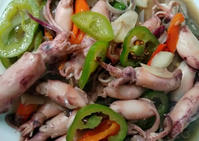 Cumi asin cabe gendot