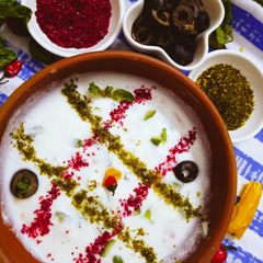 A picture of Mediterranean Dip(Raita).