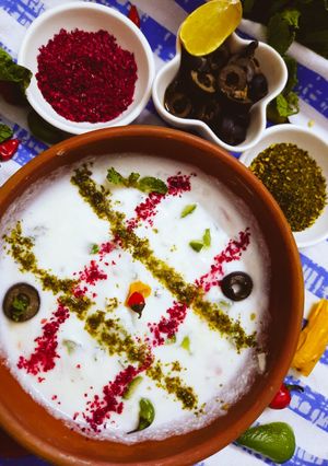 A picture of Mediterranean Dip(Raita).