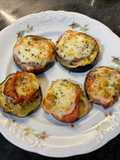 Eggplant Mini Pizzas 🍆 in Air Fryer