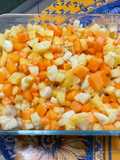 Salade de fruits tricolore