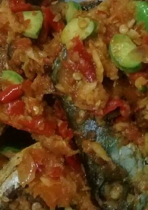 Foto resep Sambal kembung pete