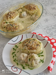 Töltött karalábé, egészségesebb változata recept fotója