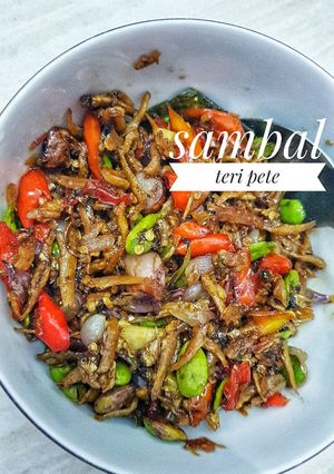 Foto resep Sambal Teri Pete #BikinRamadhanBerkesan #rabubaru