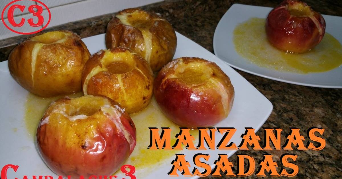 Manzanas Asadas Al Horno Receta De CAMBALACHE3- Cookpad